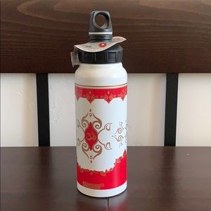 Sigg white wide mouth 1 liter bottle